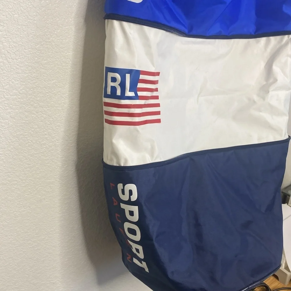 Polo Sports by Ralph Lauren Expandable Duffel Bag 18” x 11” x 28” Expanded